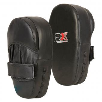 Handpratzen Leder Schwarz (Paar) 
