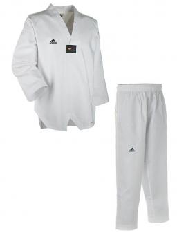 Taekwondo Anzug adidas "Adichamp III" weißes Revers 
