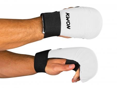Karate-Handschützer Weiß 