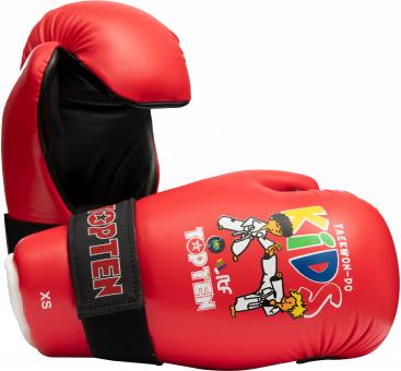 Kinder Pointfighting Handschuhe Top Ten Rot 
