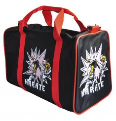 Trainingstasche Karate Schwarz-Rot 