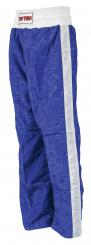 Kickboxhose Top Ten Classic Blau-Weiß 