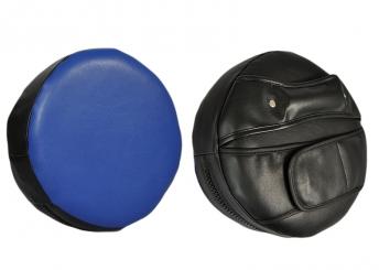 Handpratze Kunstleder Blau-Schwarz (Stück) 