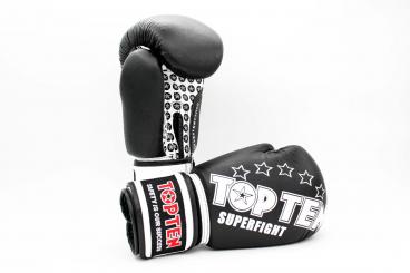 Boxhandschuhe Top Ten "Superfight 3000" Schwarz 