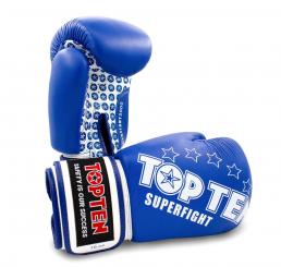 Boxhandschuhe Top Ten "Superfight 3000" Blau 10oz 