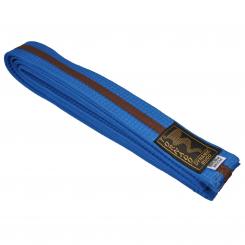 Budogürtel Blau-Braun 4cm Phoenix 
