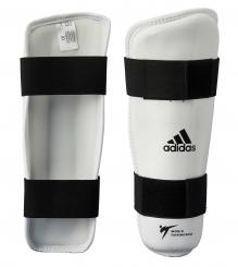 Schienbeinschützer adidas Kunstleder Weiß 