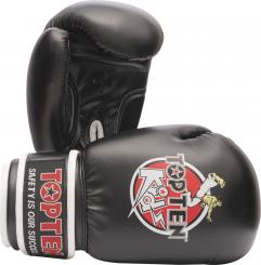 Kinder Boxhandschuhe Top Ten 8 oz Schwarz 